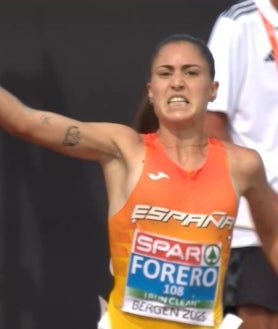 Imagen secundaria 2 - María Forero, campeona de Europa sub23 de 5.000 con mucho poderío