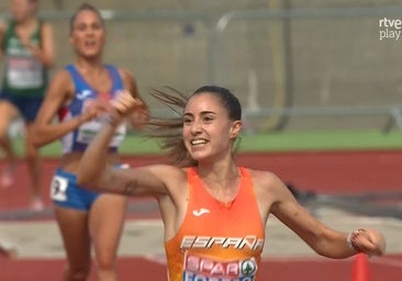 María Forero, campeona de Europa sub23 de 5.000 con mucho poderío