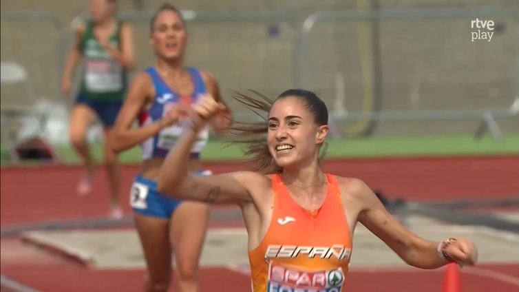 María Forero, campeona de Europa sub23 de 5.000 con mucho poderío