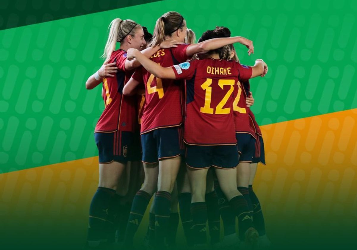 Jugadoras de la selección femenina de fútbol