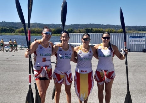 Imagen secundaria 1 - Bronce mundial sub23 para la onubense Daniela García Heredia