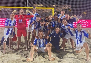 El Recreativo de Huelva se clasifica para la final a cuatro y va al asalto del liderato de la Liga regular de fútbol playa