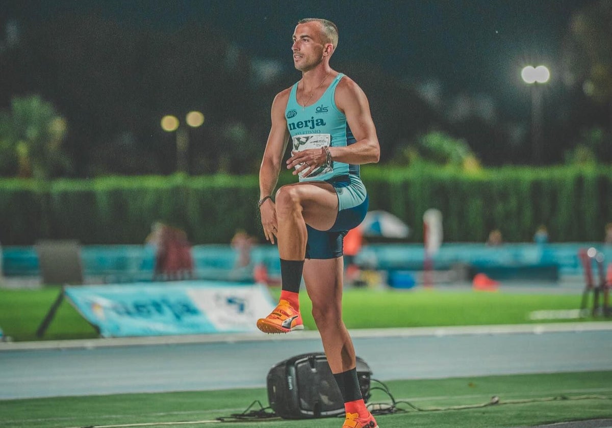 Carlos Martín Romero, en el Campeonato de Anludía