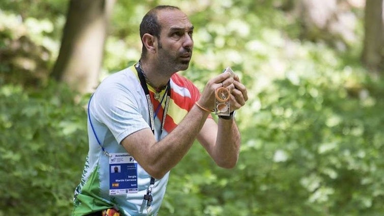 El orientador onubense Sergio Martín representará a España en el Mundial de Trail-O 2025