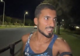 Un conocido atleta onubense se enamora de este rincón de Huelva: «Puede ser uno de los sitios más bonitos para correr»