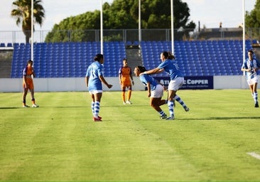 El Sporting Huelva entra con fuerza en la tercera ronda de la Copa de la Reina (3-0)