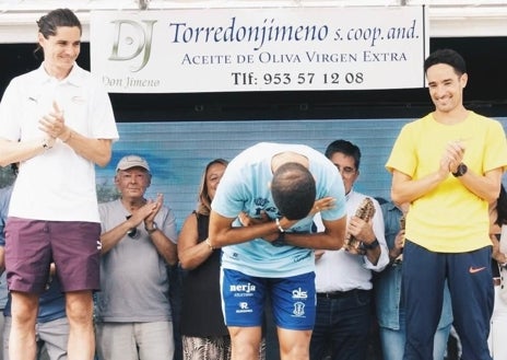Imagen secundaria 1 - Triplete histórico de Zakaria Boufaljat en el Cross Internacional del Aceite: «Voy con todo para estar con España en el Europeo»