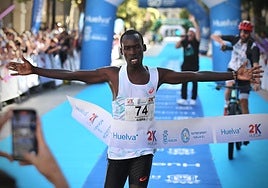 21k Ciudad de Huelva: Doble récord de la prueba de los ganadores