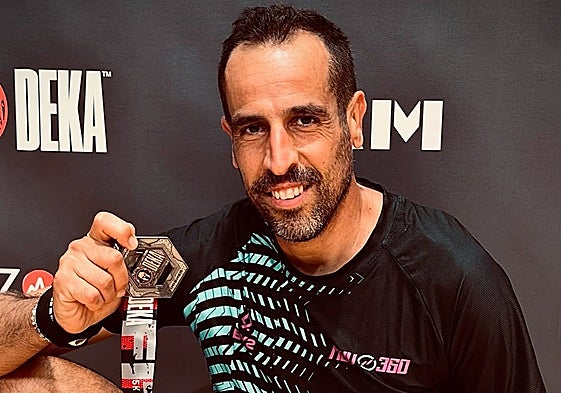 El deportista onubense Emilio Martín