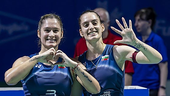 Las hermanas Stoeva entran en Huelva en la historia con su quinto título europeo