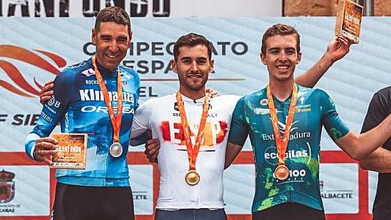 Alberto Barroso, campeón de España gravel