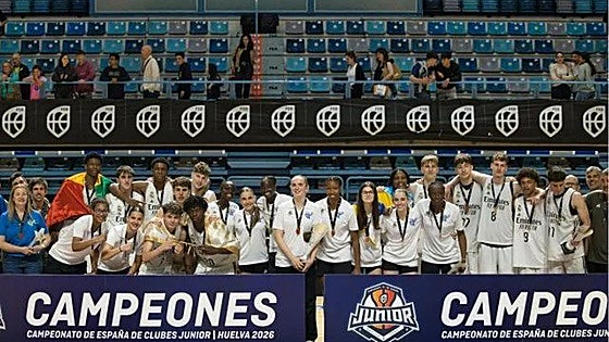 Real Madrid y Spar Gran Canaria, colosos en los Campeonatos de España de Clubes Júnior en Huelva
