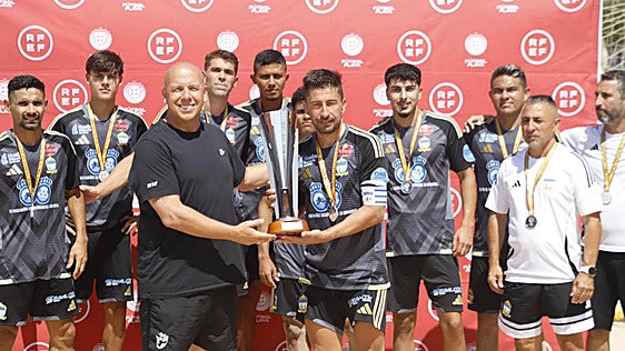 Subcampeonato para el Fútbol Playa Huelva en la Liga Nacional