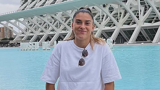 Nazareth Martín, futbolista de Aracena en el Valencia: «Siempre estoy feliz porque me ha costado mucho llegar donde estoy»