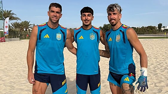 Camacho, Cassano y Brian ponen acento onubense a la final de la Súper Final Europea de fútbol playa