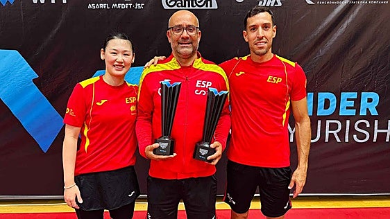 Álvaro Robles y María Xiao conquistan en Bulgaria su sexto título de dobles mixto