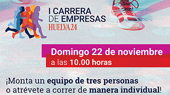 El Parque Moret acogerá el 22 de noviembre la I Carrera Empresas Huelva24