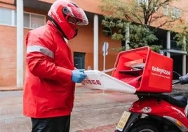 Telepizza busca a tres repartidores para sus locales en Huelva capital