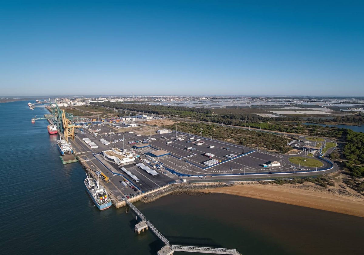 El Puerto de Huelva recibirá 7,3 millones de la UE para construir la nueva rampa ro-ro del Muelle Sur