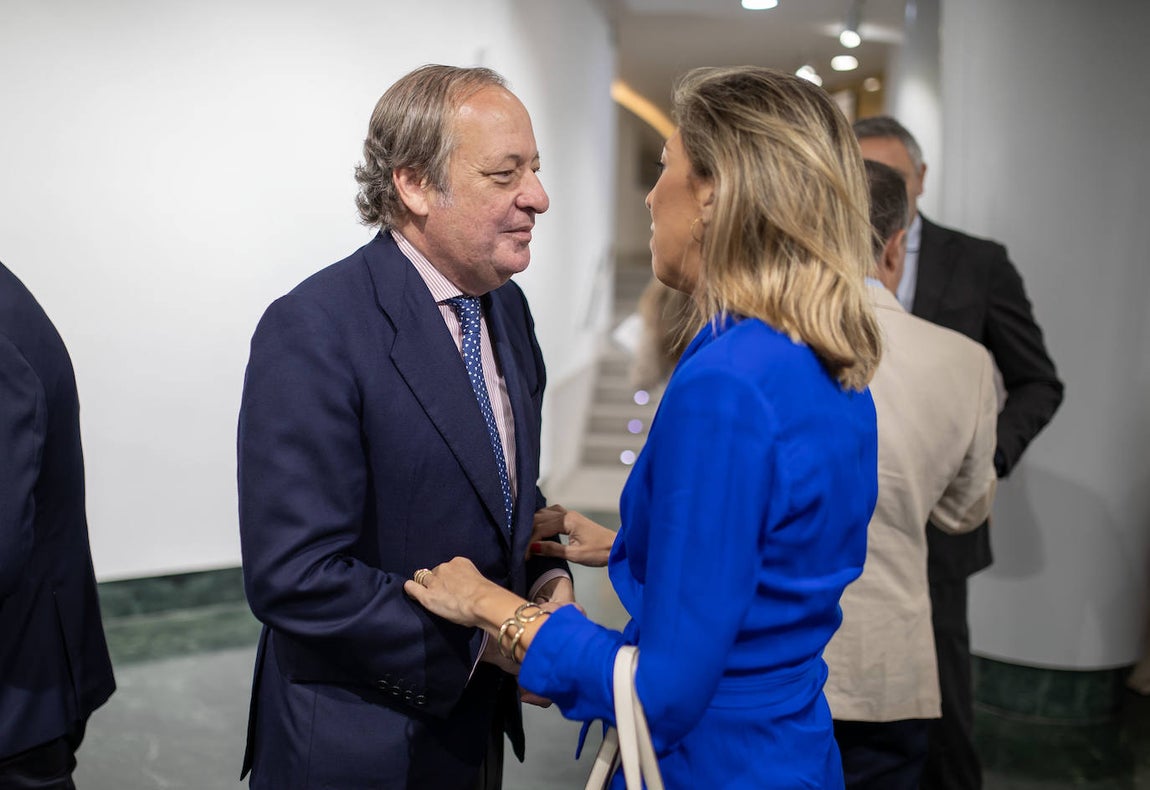 Álvaro Rodríguez Guitart, director general de medios de Vocento en Andalucía Occidental y Extremadura, en la previa del encuentro