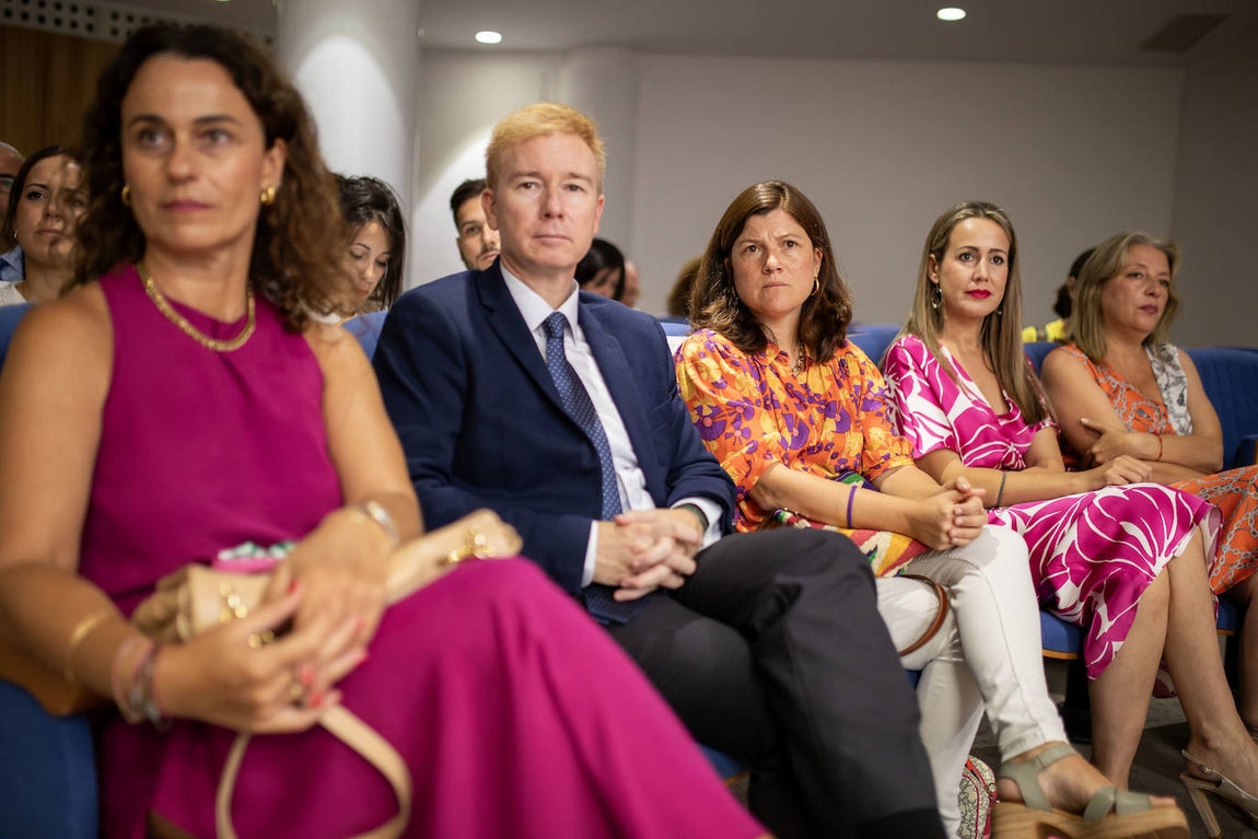 Adela Mora, Alfonso Castro, Marta Parias, Bella Verano y Mª Ángeles Martínez