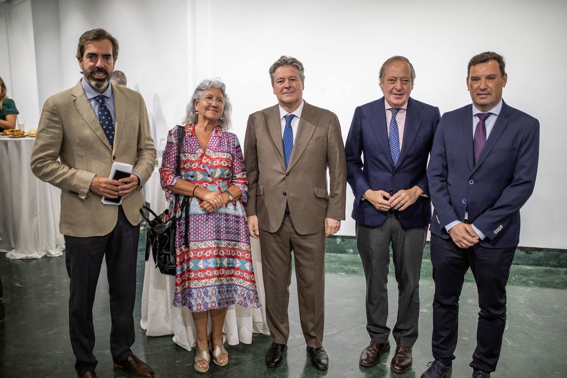 Luis Montoto, Rocío Acosta, Guillermo Téllez, Álvaro Rodríguez Guitart y Alberto Santana