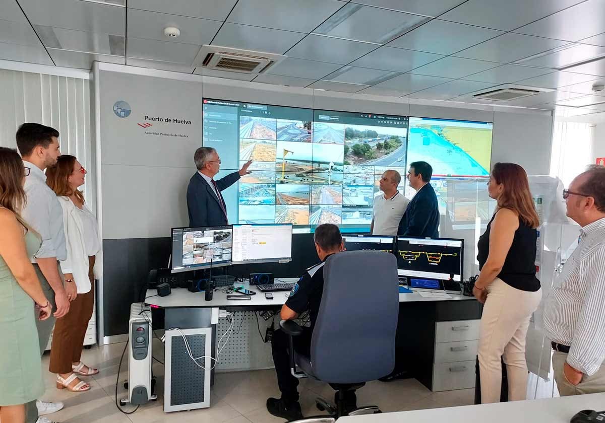 Centro de control del Puerto de Huelva