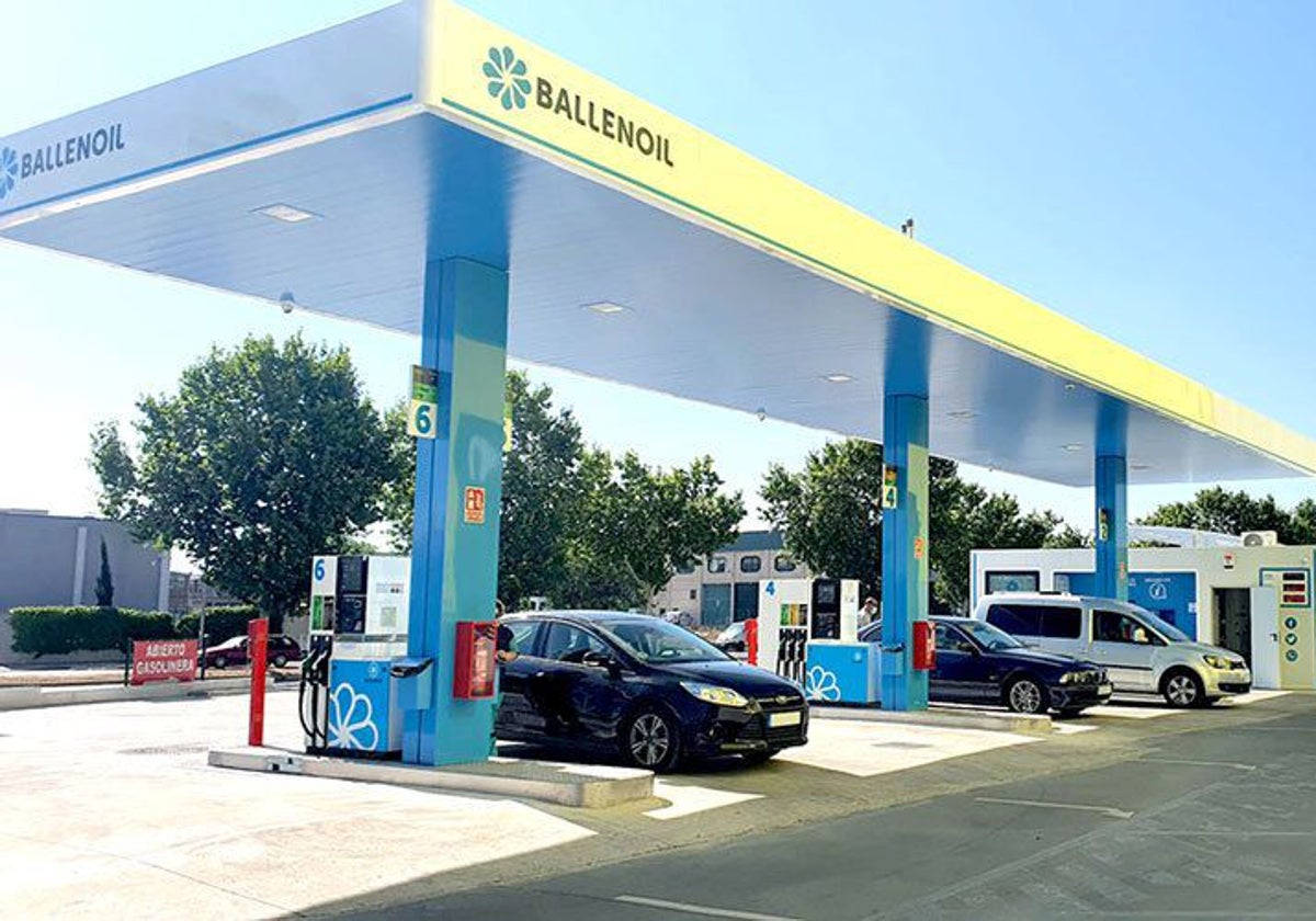 Ballenoil, una de las gasolineras que hay en la provincia de Huelva