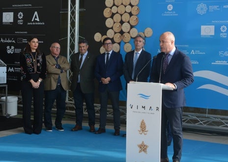 Imagen secundaria 1 - Vimar echa a andar en Ayamonte como escaparate para los sectores del vino, el mar y el turístico