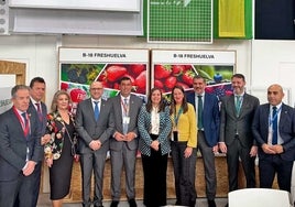 Caja Rural del Sur apoya en Fruit Logística Berlín al sector de los frutos rojos