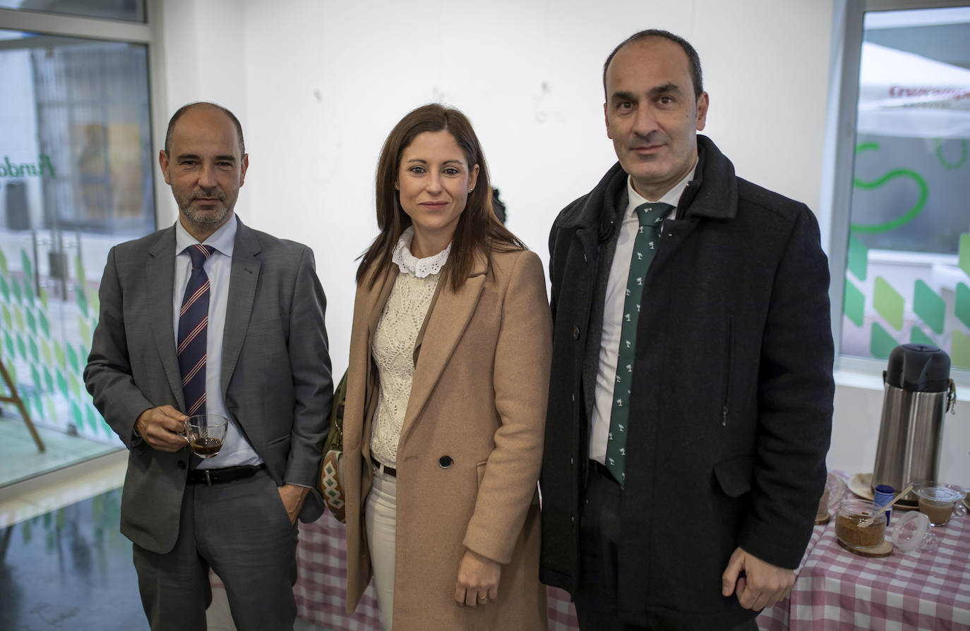 Bernard Hoyo, Rocío Mora y Javier Márquez