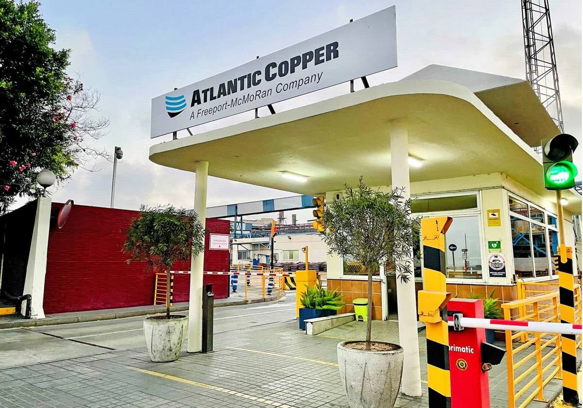 Atlantic Copper recibirá 17 millones de euros del Gobierno para su nuevas planta