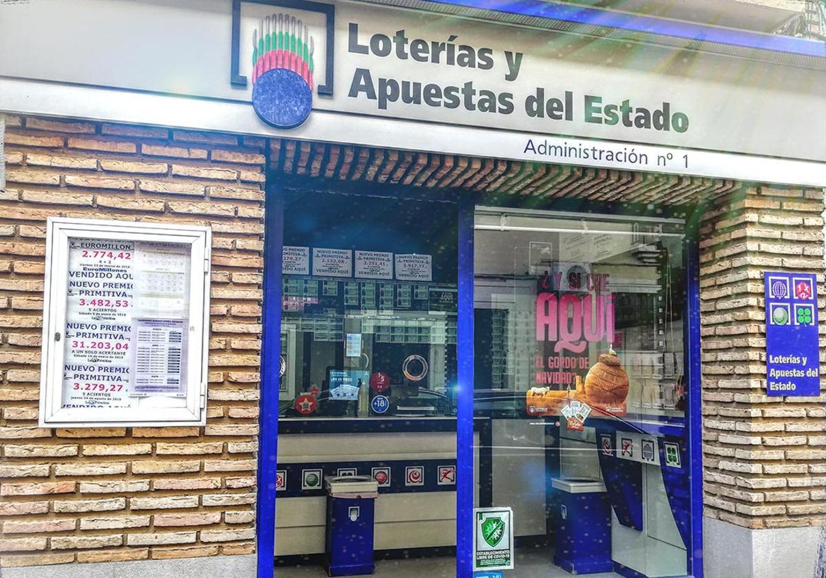 Una administración de lotería