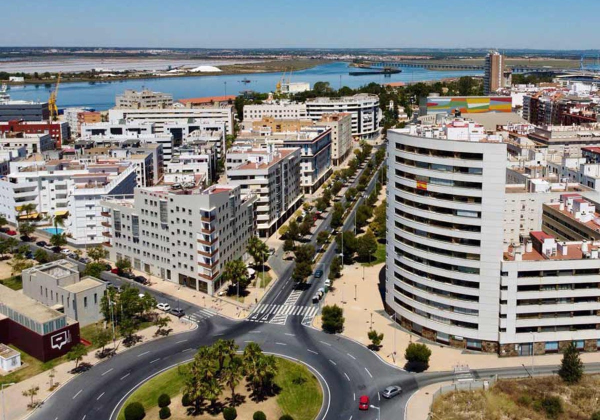 Panorámica de la barriada de Pescadería de la capital