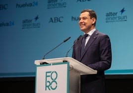 Moreno afirma que el hidrógeno verde andaluz «revolucionará el consumo de la gran industria»