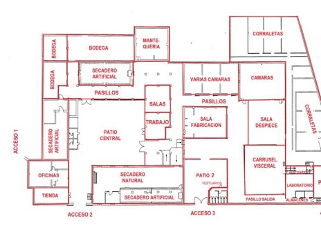 Imagen secundaria 1 - El precio de salida del complejo industrial de Corteconcepción es de sólo 250.000 euros