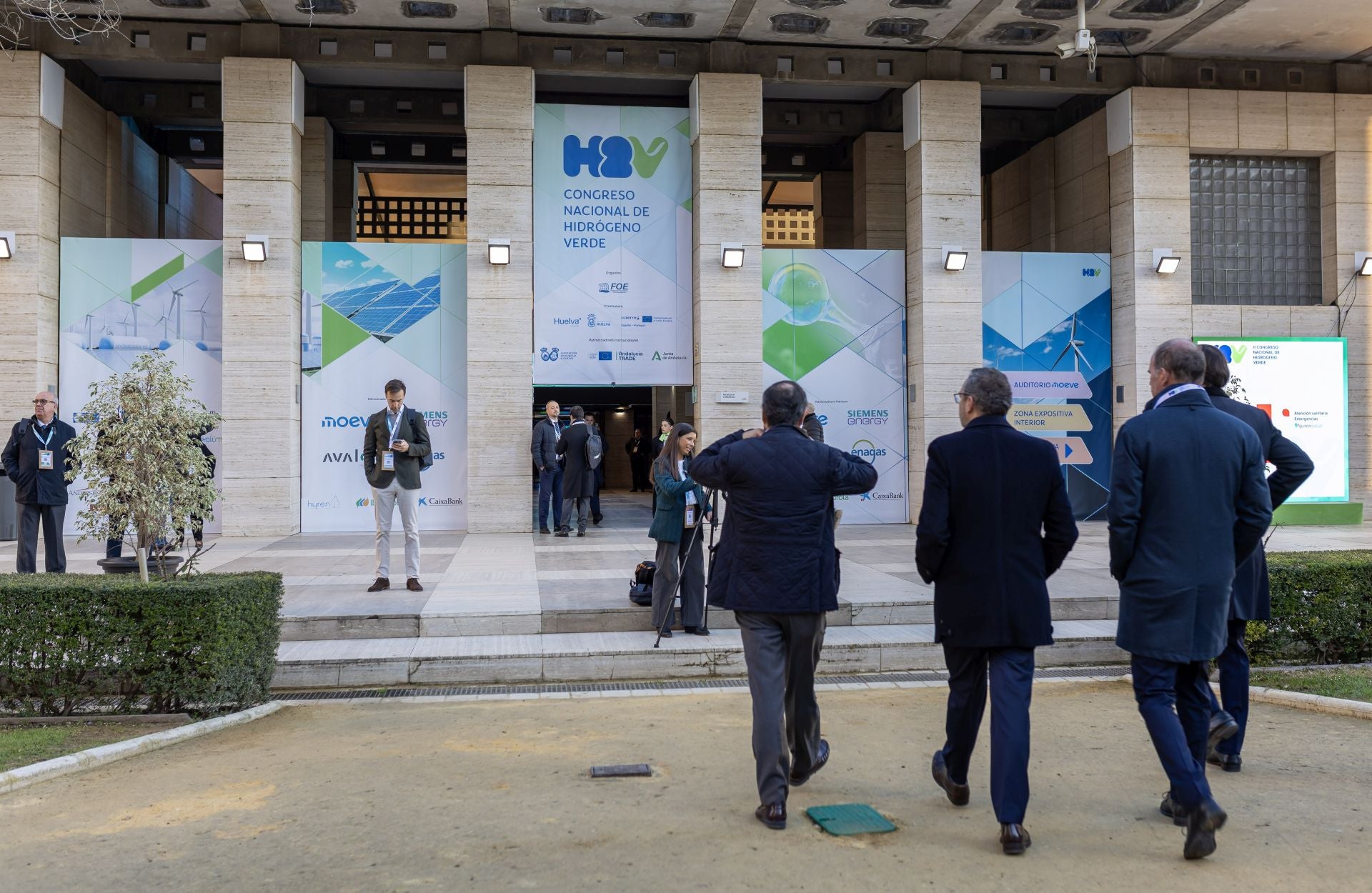 Las imágenes de la inauguración del II Congreso del Hidrógeno Verde en Huelva