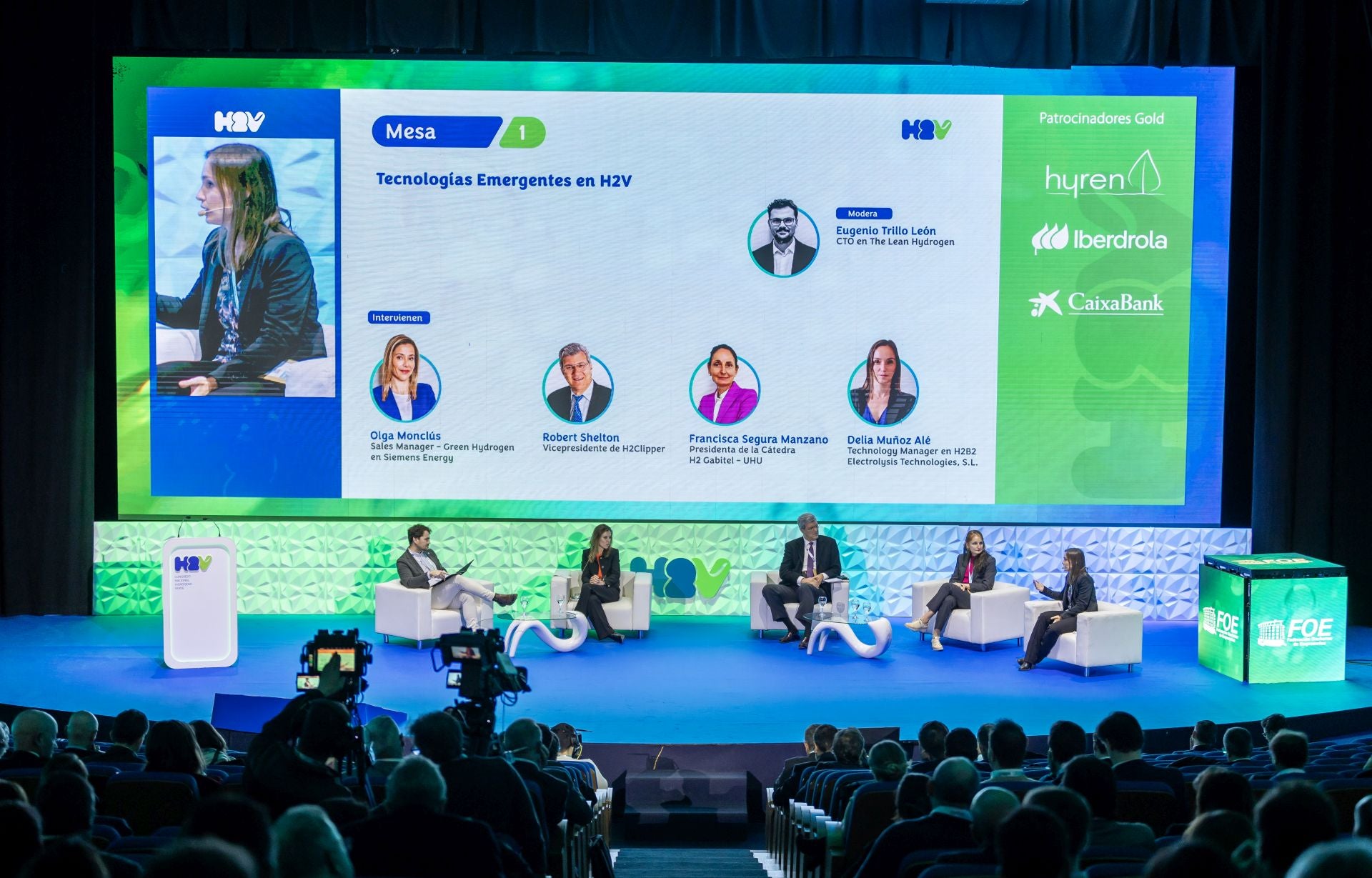 Las imágenes de la inauguración del II Congreso del Hidrógeno Verde en Huelva