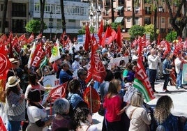 'Proteger lo conquistado, ganar futuro', el lema con el que UGT y CCOO saldrán este 1 de mayo a las calles de Huelva