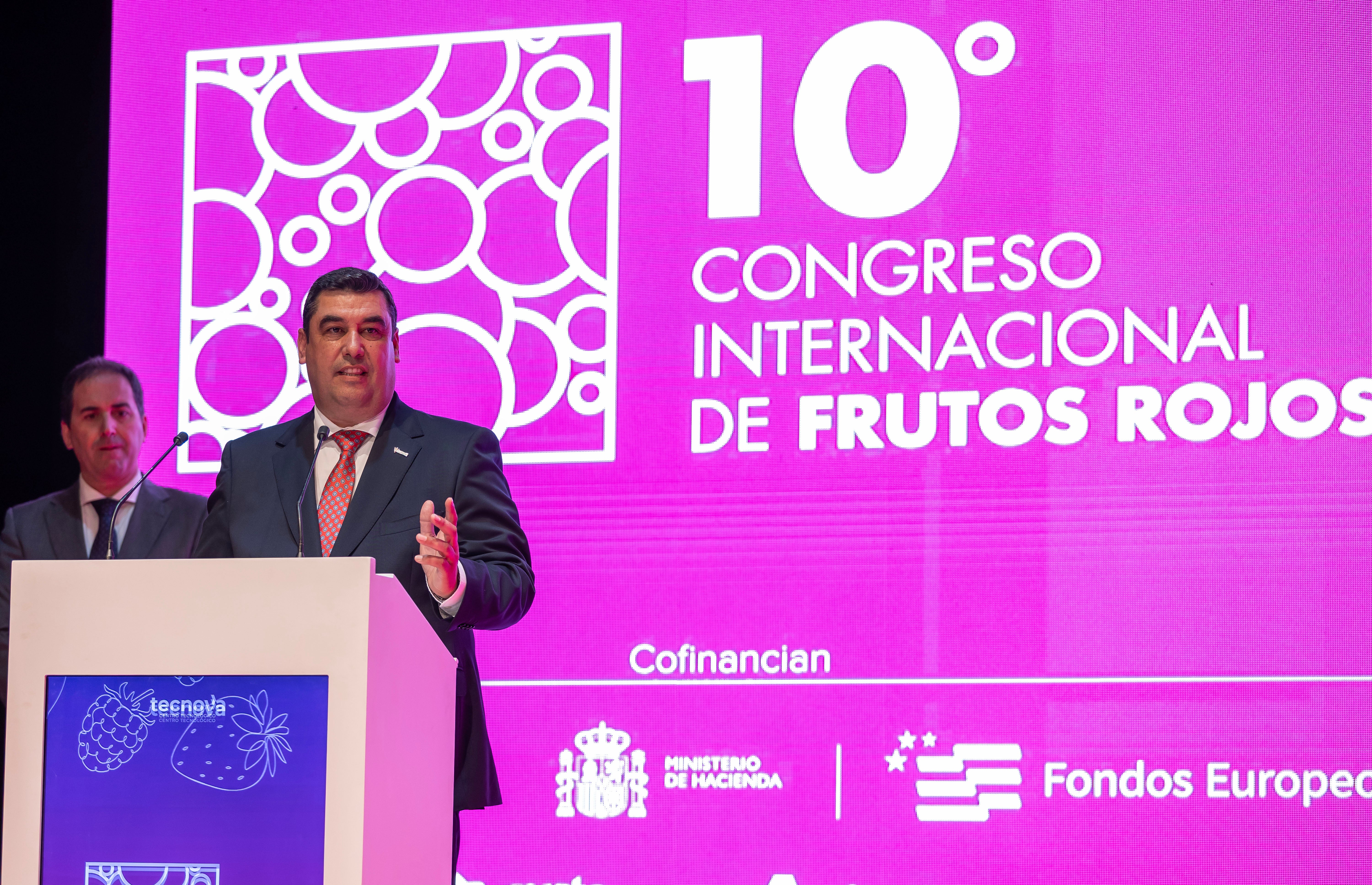 El arranque del X Congreso Internacional de Frutos Rojos de Huelva, en imágenes