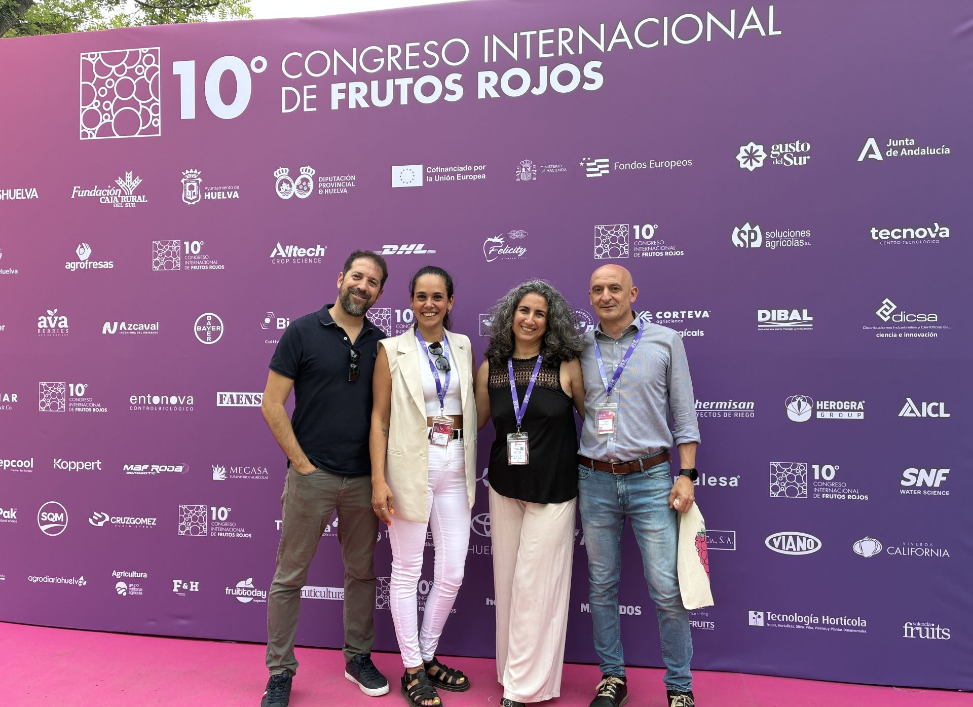 El arranque del X Congreso Internacional de Frutos Rojos de Huelva, en imágenes