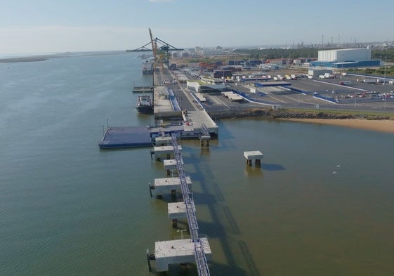 Vista aerea de la nueva infraestructura