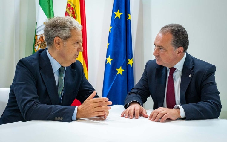 Salvador Fuentes y David Toscano