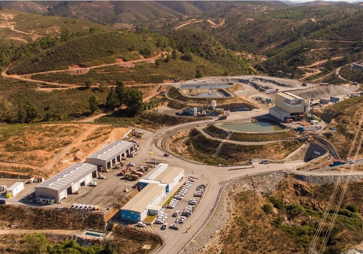 Exterior de una de las explotaciones mineras de Matsa