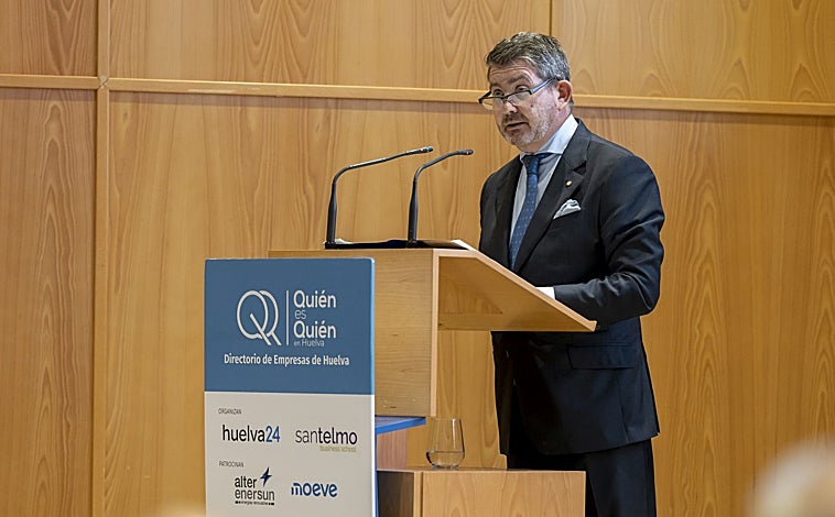 Imagen principal - José Manuel Cansino, en su intervención