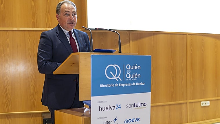 David Toscano, presidente de la Diputación de Huelva