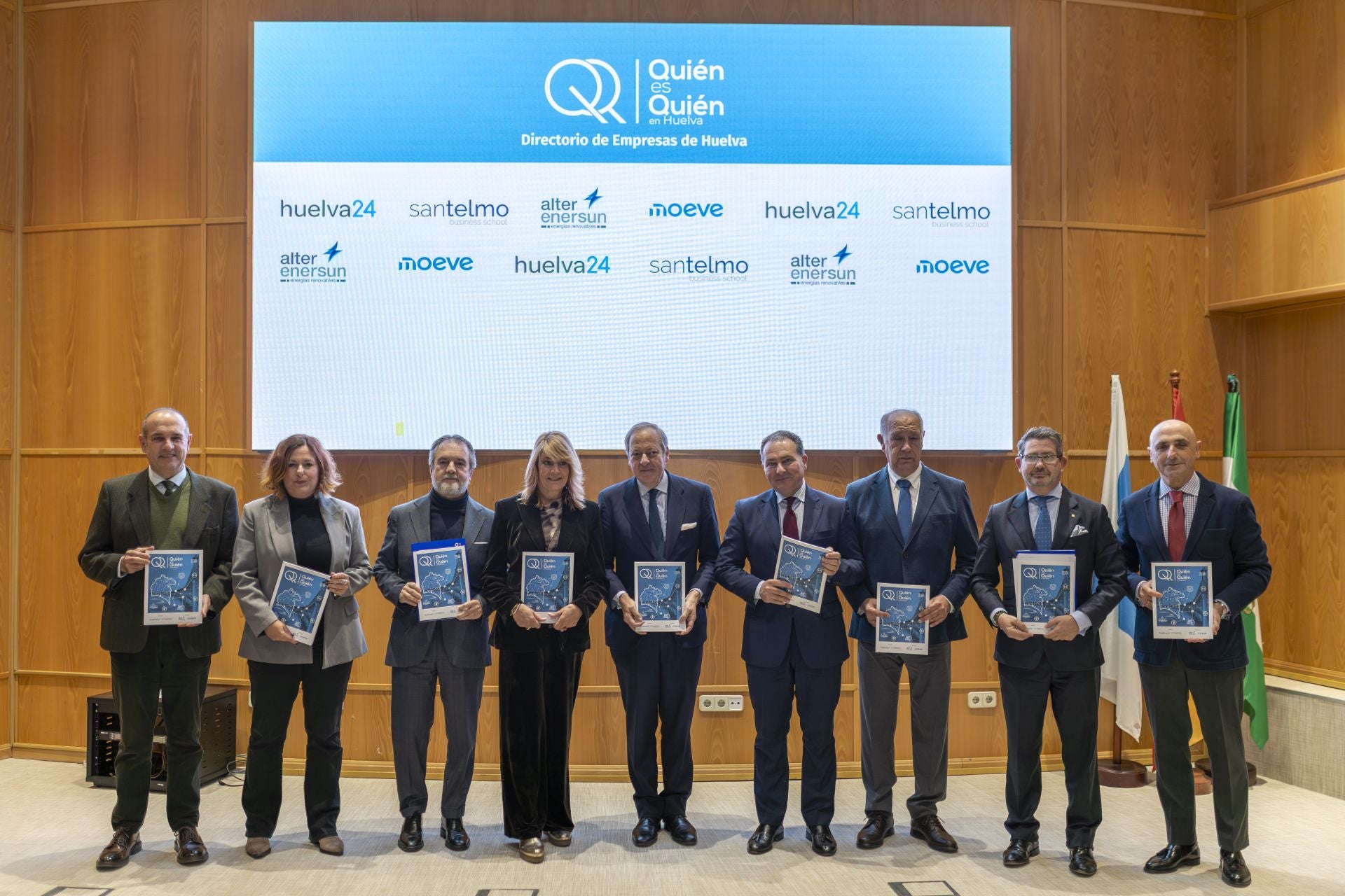 La presentación del directorio de empresas &#039;Quién es quién en Huelva&#039;, en imágenes