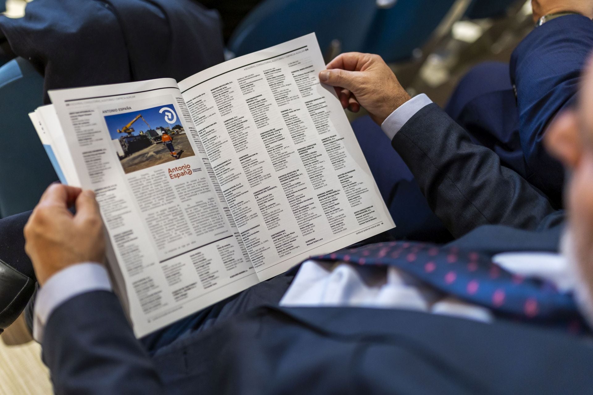 La presentación del directorio de empresas &#039;Quién es quién en Huelva&#039;, en imágenes