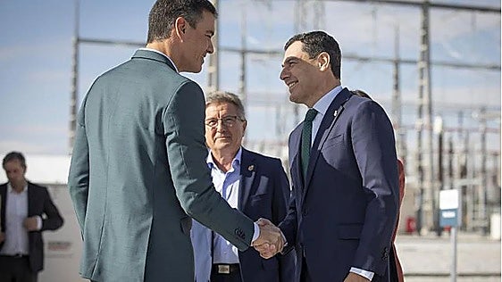Pedro Sánchez y Juanma Moreno se citan en Huelva para poner la primera piedra del gran proyecto de hidrógeno verde de Moeve