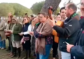 La Hermandad del Rocío de Huelva espera movilizar este fin de semana a un número de peregrinos similar al de la romería de Pentecostés